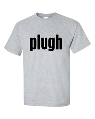 Colossal Cave Adventure plugh Grey T-shirt