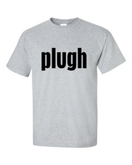 Colossal Cave Adventure plugh Grey T-shirt 