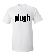 Colossal Cave Adventure plugh White T-shirt 