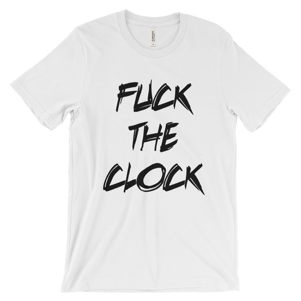 Ash Vs Evil Dead Fuck The Clock White Tshirt