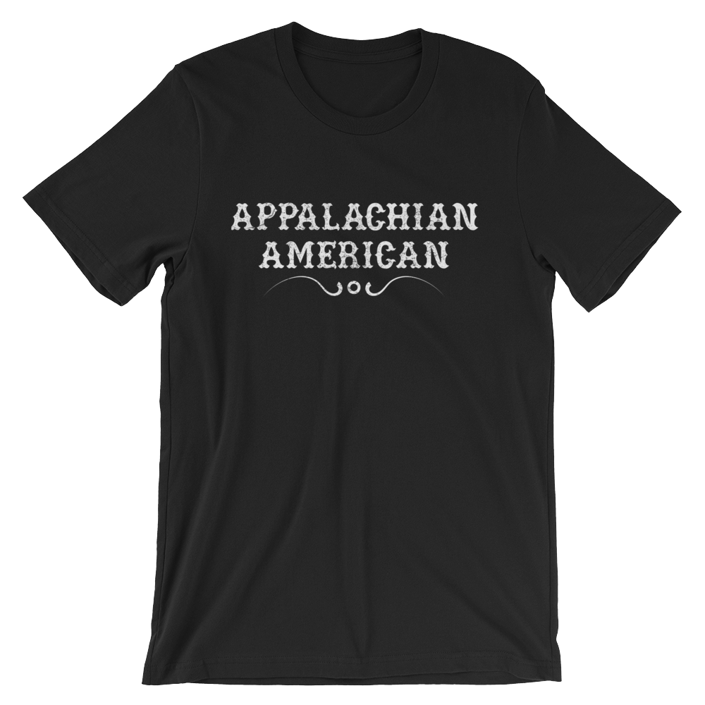 Appalachian American T-shirt -- Black