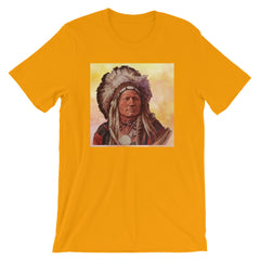 Native American Chief Running Antelope T-shirt