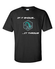 Ingress if it shows it throws link T-shirt -- Black