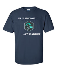 Ingress if it shows it throws link T-shirt -- Navy