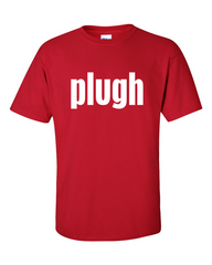 Colossal Cave Adventure plugh Red T-shirt 