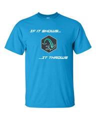 Ingress if it shows it throws link T-shirt -- Bright Blue