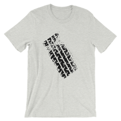 Tire Track T-shirt from The Grand Tour -- Grey