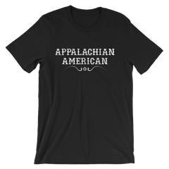 Appalachian American T-shirt -- Black