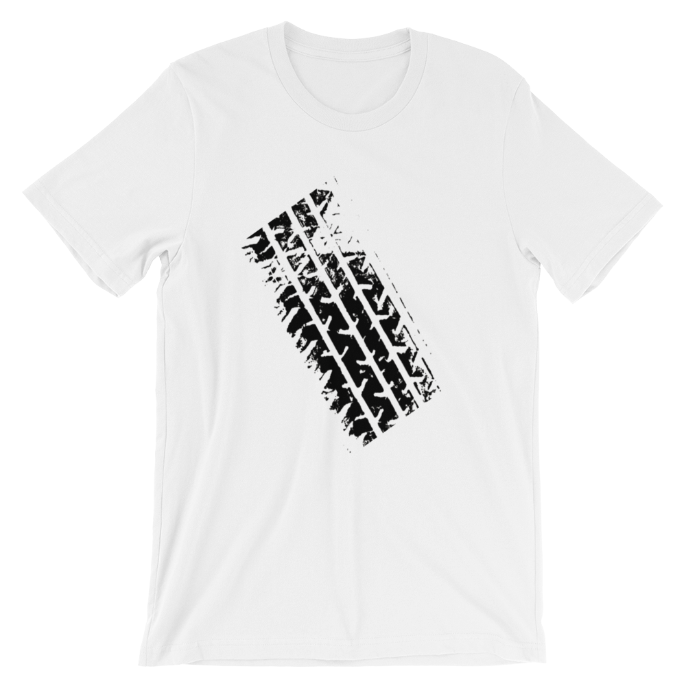 Tire Track T-shirt from The Grand Tour -- White