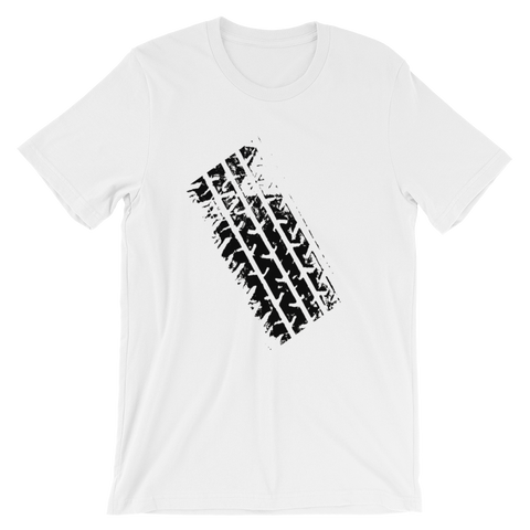 Tire Track T-shirt from The Grand Tour -- White