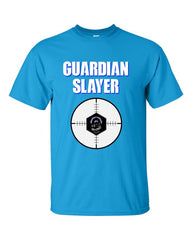 Ingress Guardian Slayer T-shirt -- Bright Blue