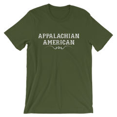 Appalachian American T-shirt -- Olive