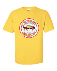Ash vs. Evil Dead Crabby Abbey T-shirt -- Yellow